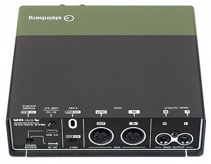 USB аудио интерфейс Steinberg UR22C Green
