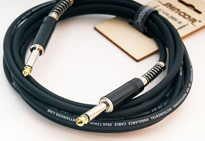 Кабель инструментальный SHNOOR IC124-JMe-B-3m