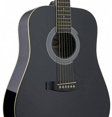 АКУСТИЧЕСКАЯ ГИТАРА STAGG SW201 3/4 BK