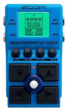 Педаль эффектов ZOOM MS-70CDR+