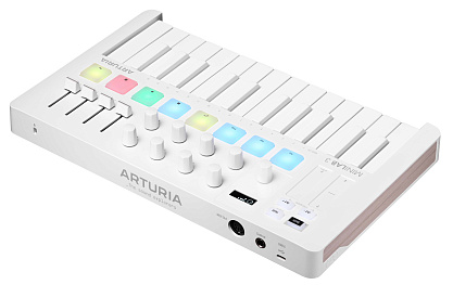 MIDI-клавиатура Arturia MiniLAB 3 Alpine White