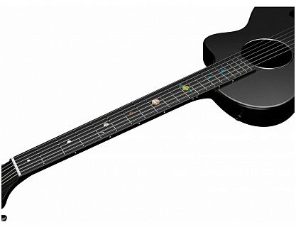 Акустическая гитара NEBULA Asteroid Cosmic Black