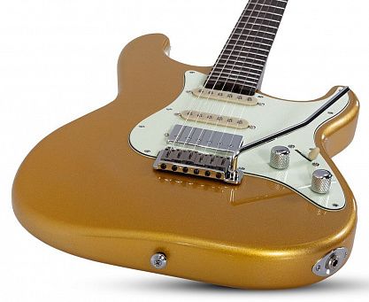 Электрогитара SCHECTER NICK JOHNSTON TRAD 10TH ANNIVERSARY-HSS A. SAFFRON