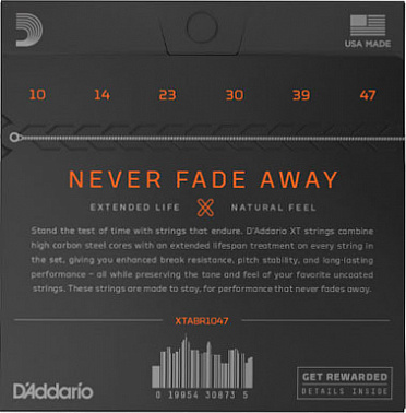 Струны D`ADDARIO XTABR1047