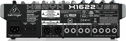 МИКШЕРНЫЙ ПУЛЬТ  BEHRINGER XENYX X 1622USB