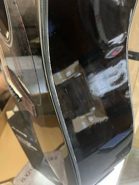 Электроакустическая гитара ARIA ADW-01CE BK (Уценка)