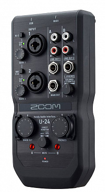Ручной аудиоинтерфейс ZOOM U-24