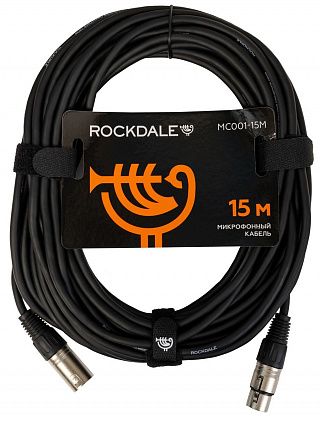Микрофонный кабель ROCKDALE MC001-15M