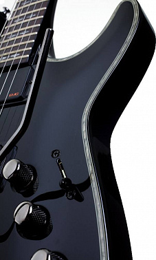 ЭЛЕКТРОГИТАРА SCHECTER HELLRAISER C-1 FR GLOSS BLACK