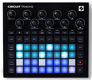 Автономный грувбокс NOVATION CIRCUIT TRACKS