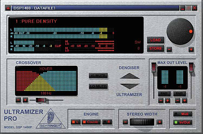 ДИНАМИЧЕСКИЙ ПРОЦЕССОР BEHRINGER DSP 1424P ULTRAMIZER PRO