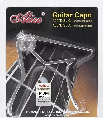 Каподастр ALICE A007D/SL-C