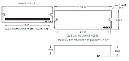 ЗВУКОСНИМАТЕЛЬ EMG 45J