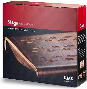 Педалборд STAGG BX WOOD PDLBD