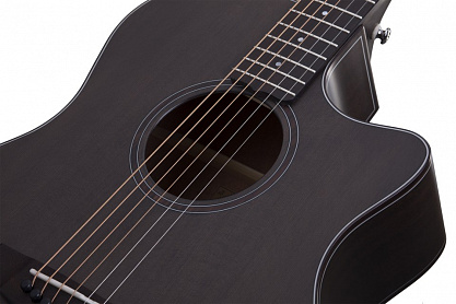 Электроакустическая гитара SCHECTER ORLEANS STUDIO AC SSTBLK