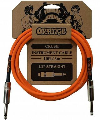 Инструментальный кабель Orange Crush 10ft Straight