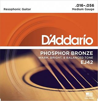 Струны D'Addario EJ42 Resophonic