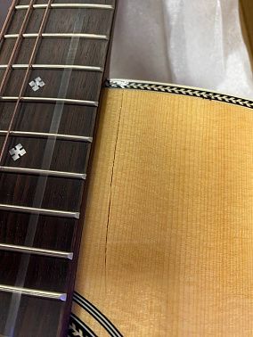 Акустическая гитара ARIA-501 N (Уценка трещина на верхней деке)