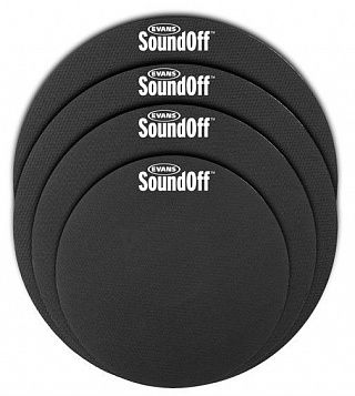 Набор заглушек Evans SO-0244 SoundOff Fusion