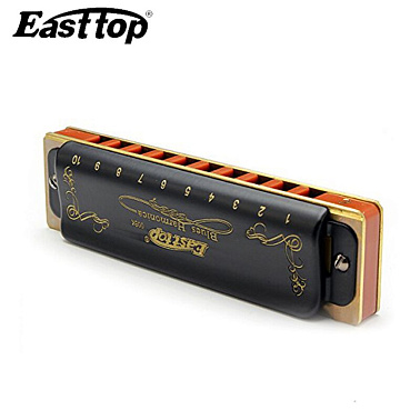 Диатоническая губная гармошка EASTTOP T008K D