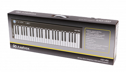 MIDI-клавиатура AXELVOX KEY49J WHITE