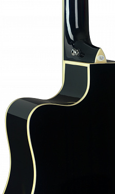 Электроакустическая гитара STAGG SA35 DSCE-BK