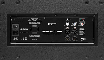 Сабвуфер FBT SUBLINE 115SA