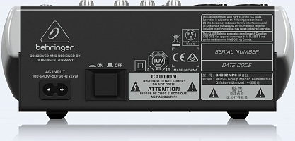 МИКШЕРНЫЙ ПУЛЬТ BEHRINGER XENYX QX602MP3