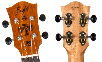 Укулеле баритон FLIGHT DUB38 EQ MAH