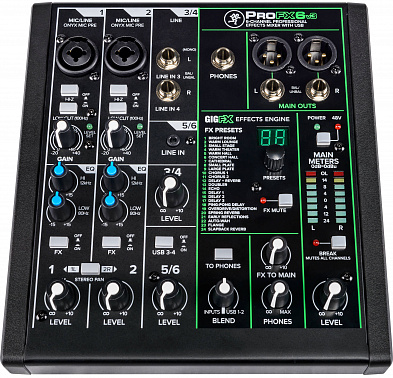 Микшерный пульт MACKIE ProFX6v3