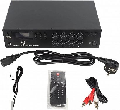 Микшер-усилитель INTREND ITMXAMP-120MT