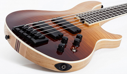 Бас-гитара SCHECTER SLS ELITE-5 ANQFB