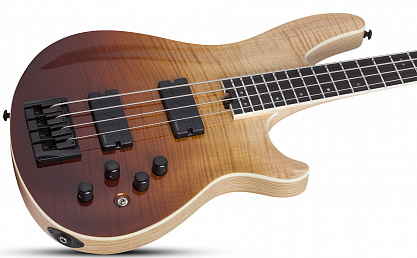 Бас-гитара SCHECTER SLS ELITE-4 ATQFB