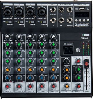 Микшерный пульт LAudio ME-06