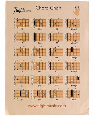 Гитарный набор FLIGHT C-120 BK PACK