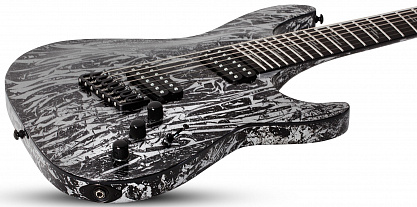 Электрогитара SCHECTER C-7 MULTISCALE SILVER MOUNTAIN