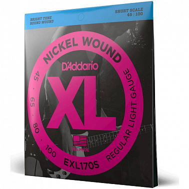 Струны D'ADDARIO EXL170S