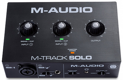 USB аудио интерфейс M-AUDIO M-TRACK SOLO