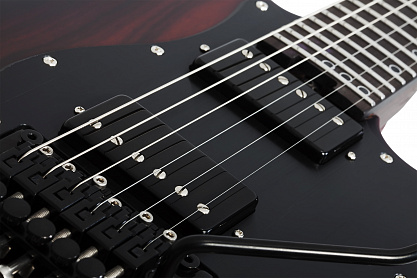 SCHECTER SUN VALLEY SUPER SHREDDER EXOTIC ZIRICOTE