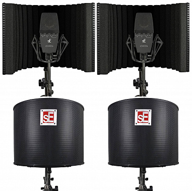 SE ELECTRONICS SE 4400AST PAIR + 2 штуки REFLEXION FILTER PROJECT STUDIO