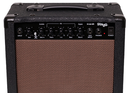 КОМБО ДЛЯ АКУСТИЧЕСКОЙ ГИТАРЫ STAGG 15 AA DR EU