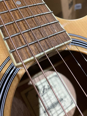 ЭЛЕКТРОАКУСТИКА ARIA AWN-15CE N (Уценка трещина по лаку на обечайке)