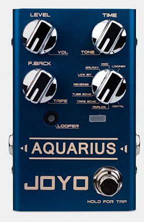 Педаль эффектов Joyo R-07-AQUARIUSDELAY/LOOPER