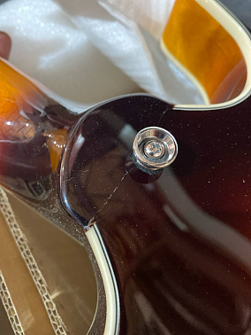 ПОЛУАКУСТИЧЕСКАЯ ГИТАРА ARIA TA-CLASSIC BS (Уценка трещина по ЛКП на верхней деке и пятке грифа)